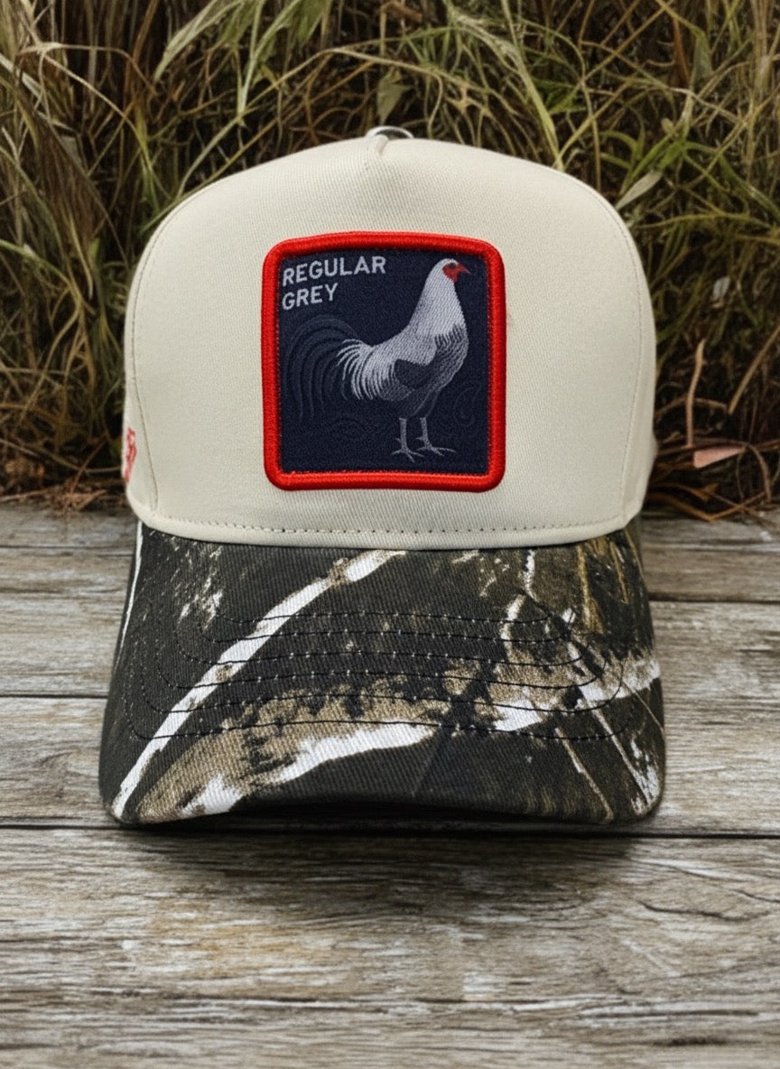 Linea Fina - REGULAR GREY edition- Camo SnapBack